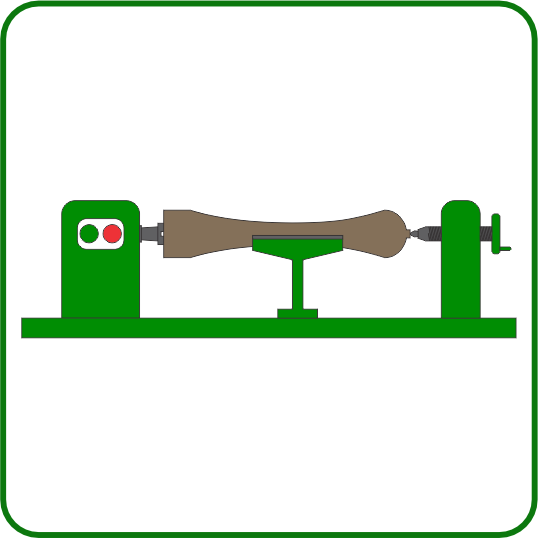 trade icon wood turning icon